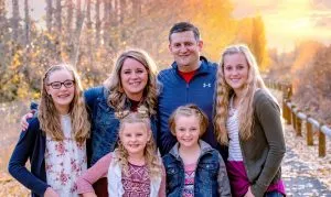 Dr. Ryan Kidman and his family